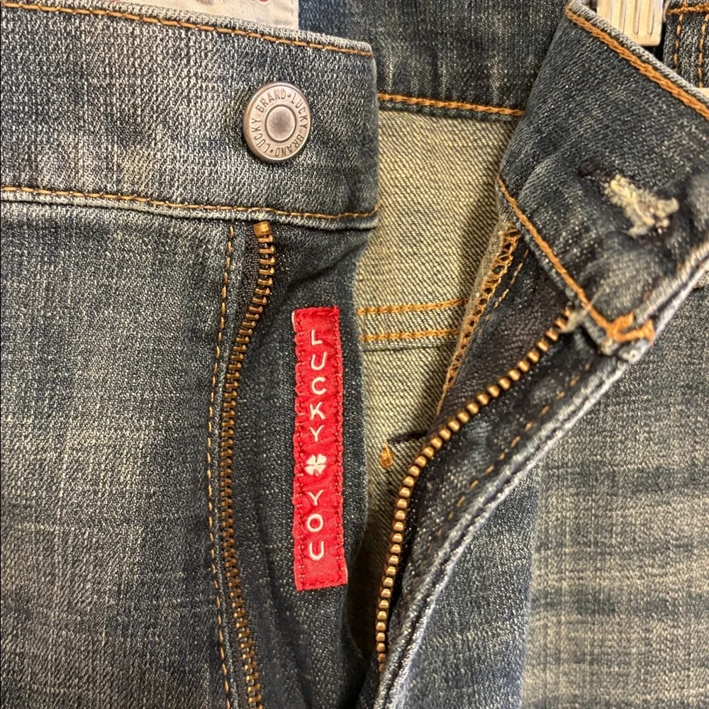 Mens Lucky Brand 181 Relaxed Straight Jeans 42 X 34
